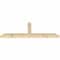 Ekena Millwork Portland Rough Sawn Timber Gable Bracket, Douglas Fir, 108"W x 36"H x 6"D x 6"F, 8/12 Pitch GBW108X36X0606POR00RDF - alternate 2